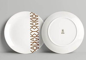 Concept branding plate